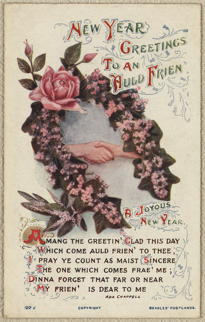 Image of New Year greetings to an auld frien' 
