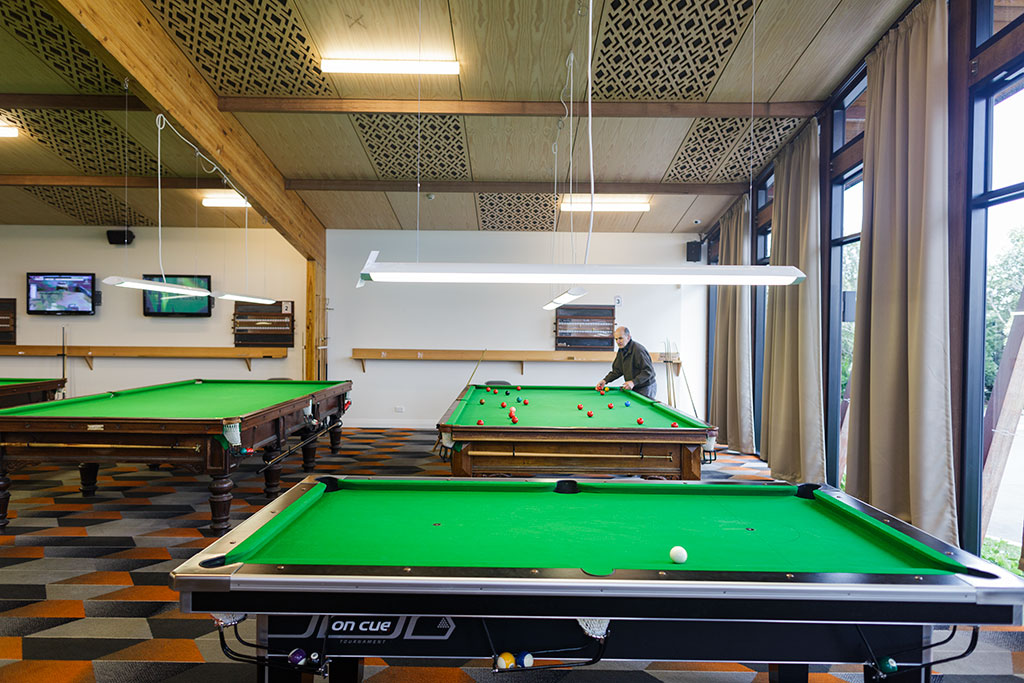 Image of Billiards area at the Papanui Club Thursday, 20 July 2017