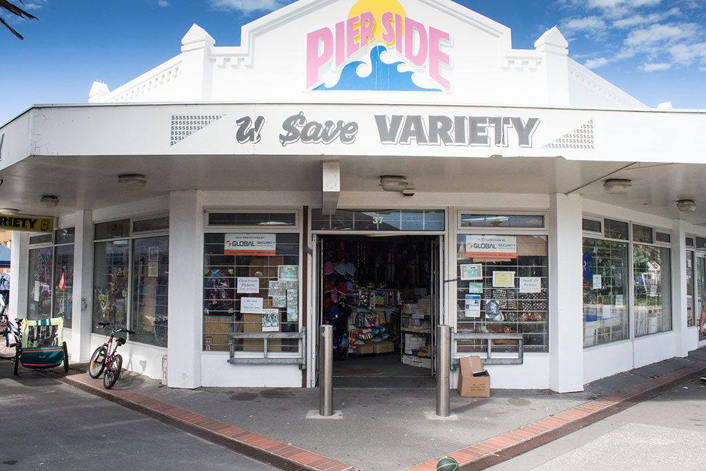 Image of U $ave Variety, Pierside building, New Brighton Mall. Saturday, 19 March 2016