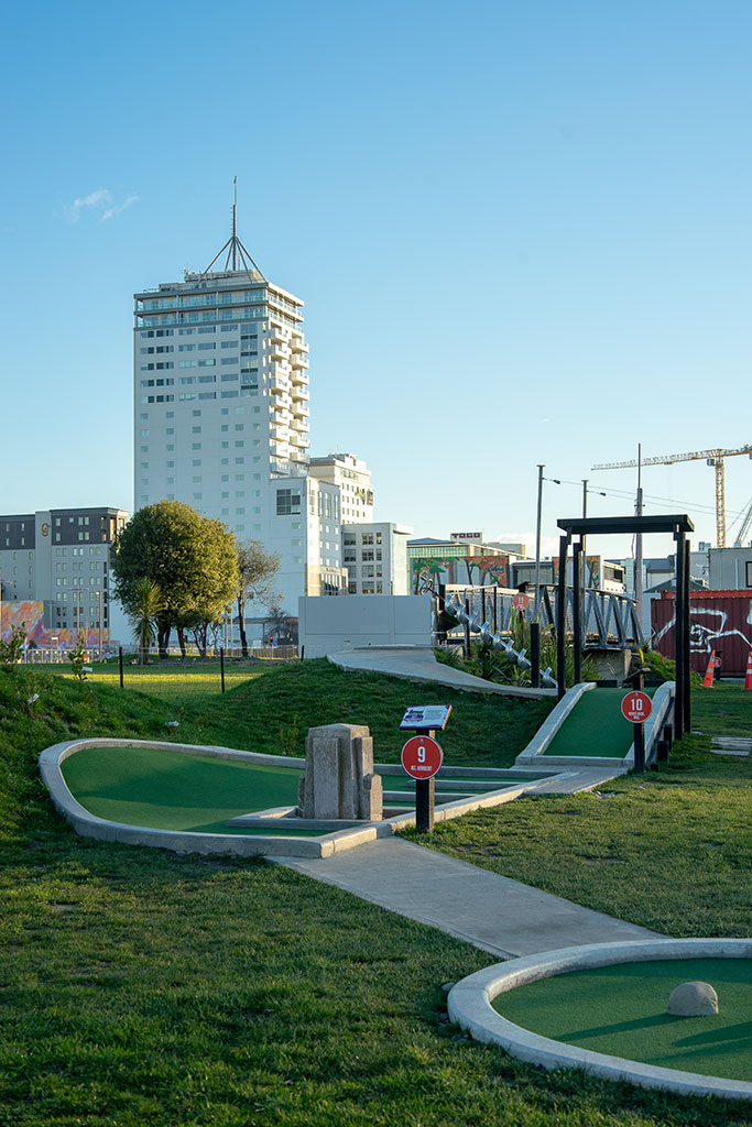 Image of City Putt and Cruise mini golf course, Armagh Street. Thursday, 26 July 2018