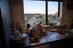 Thumbnail Image of Kitchen view to the Port hills, Hereford Street