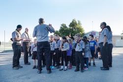 Thumbnail Image of Halswell Scout group assembles for Anzac Day parade