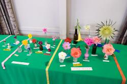 Thumbnail Image of Contestants for the large bloom and the small bloom awards, Halswell Garden Club