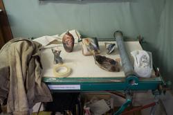 Thumbnail Image of Finished works of the raku firing process by Averil Cave, Halswell Pottery Group