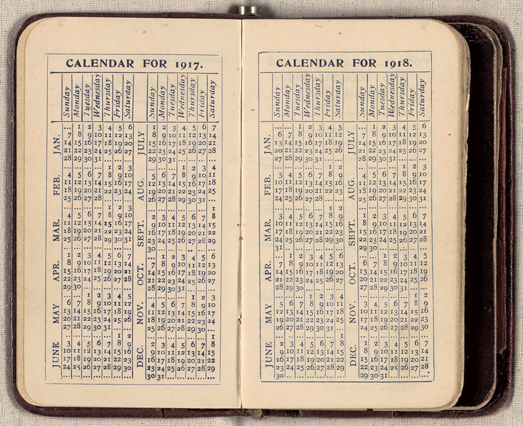 Image of Diary 1917
