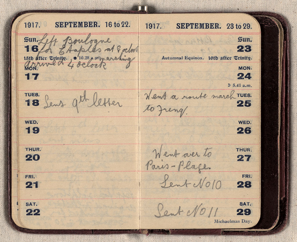Image of Diary 1917