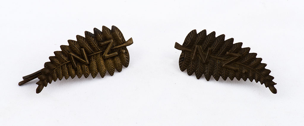 Image of Collar badges, N.Z.E.F, 1914-1918 