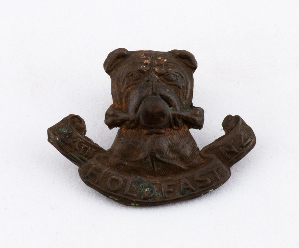 Image of Collar badge, 24th Reinforcements, N.Z.E.F ca. 1917