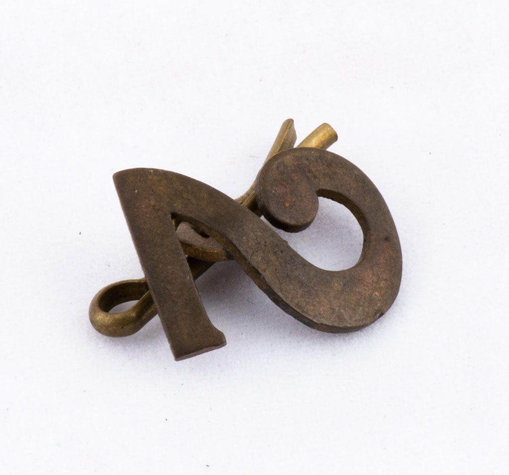 Image of Shoulder strap numeral, probably for 23rd Reinforcements, N.Z.E.F ca. 1917