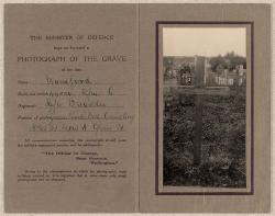 Thumbnail Image of Memorial Card with photograph