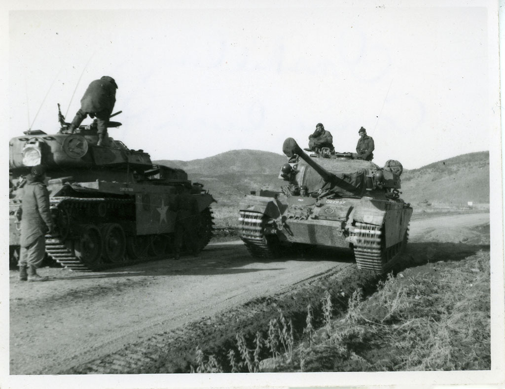 Image of Centurion tanks 1951-1952.