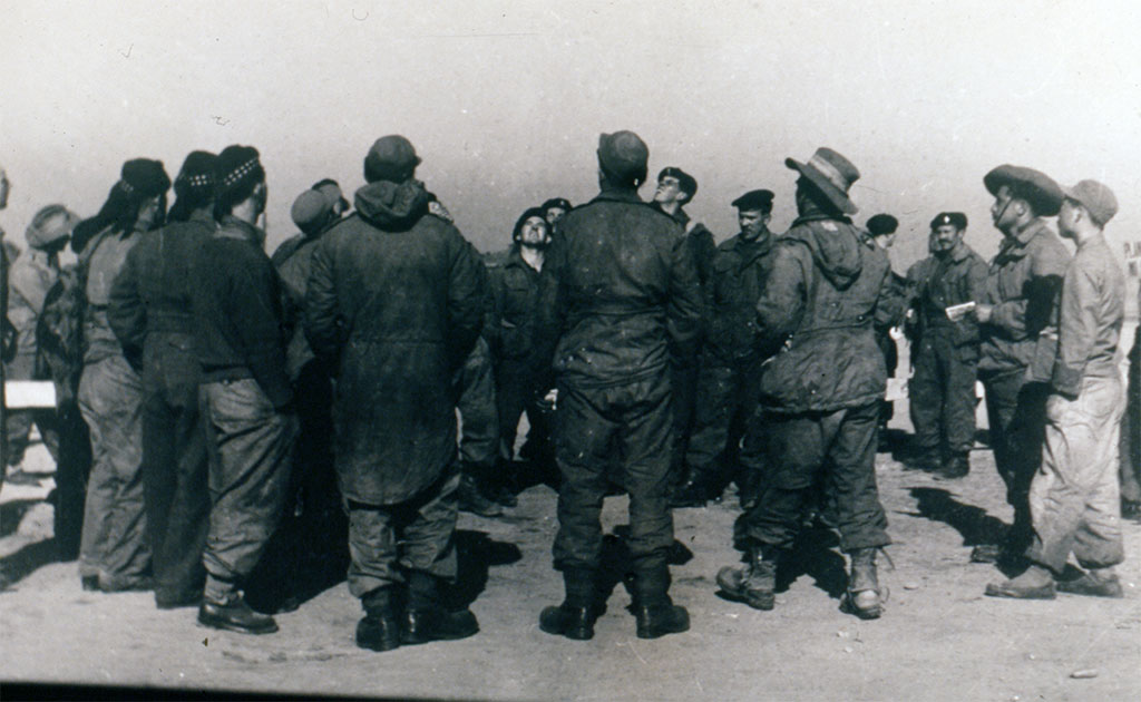 Image of Two up on Kimpo 1951-1952.