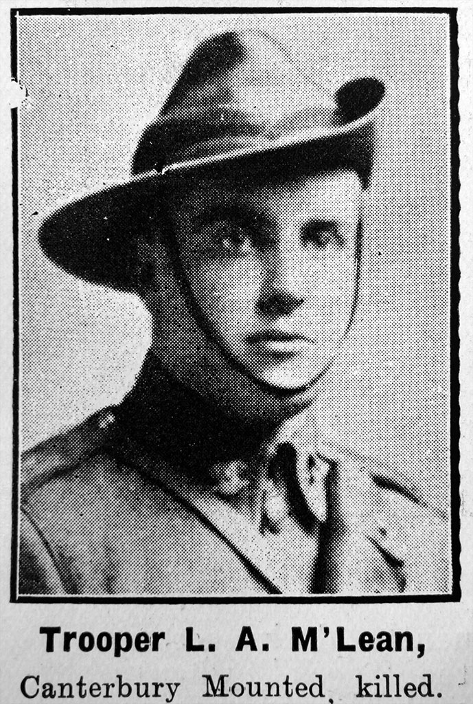 Image of Louis Albert Mclean 15/9/1915