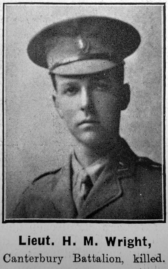 Image of Harry Marshall Wright 25/8/1915