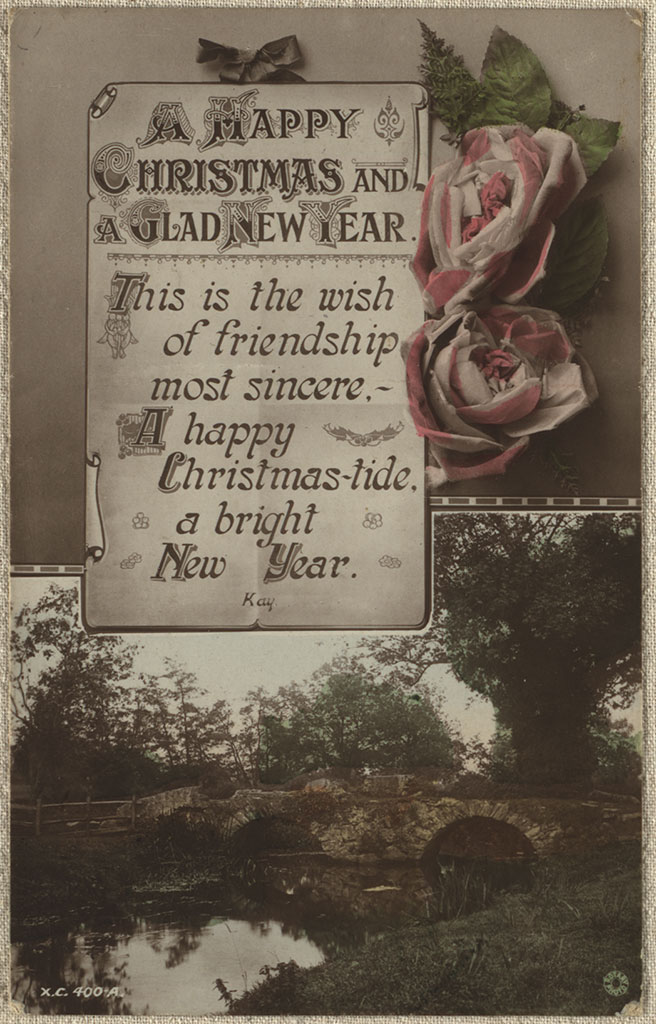 Image of A happy Christmas and a glad new year 
