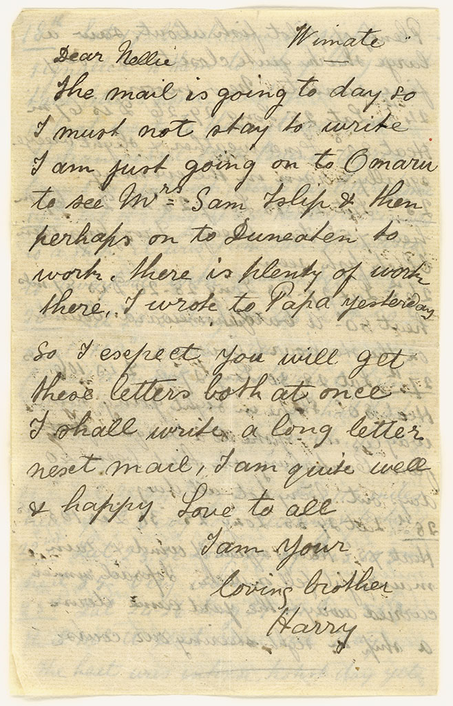 Image of Dear Nellie [Waimate] 1879