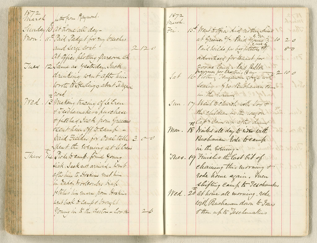 Diary, December 10th 1866 to August 5th 1872 - Digital Collection ...