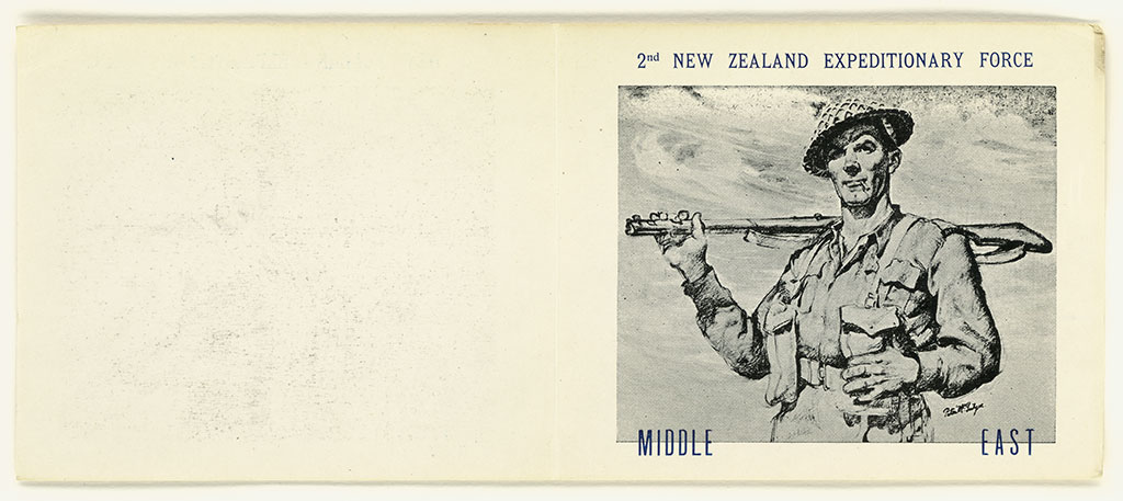 Image of Christmas card, 1942 1942-1943