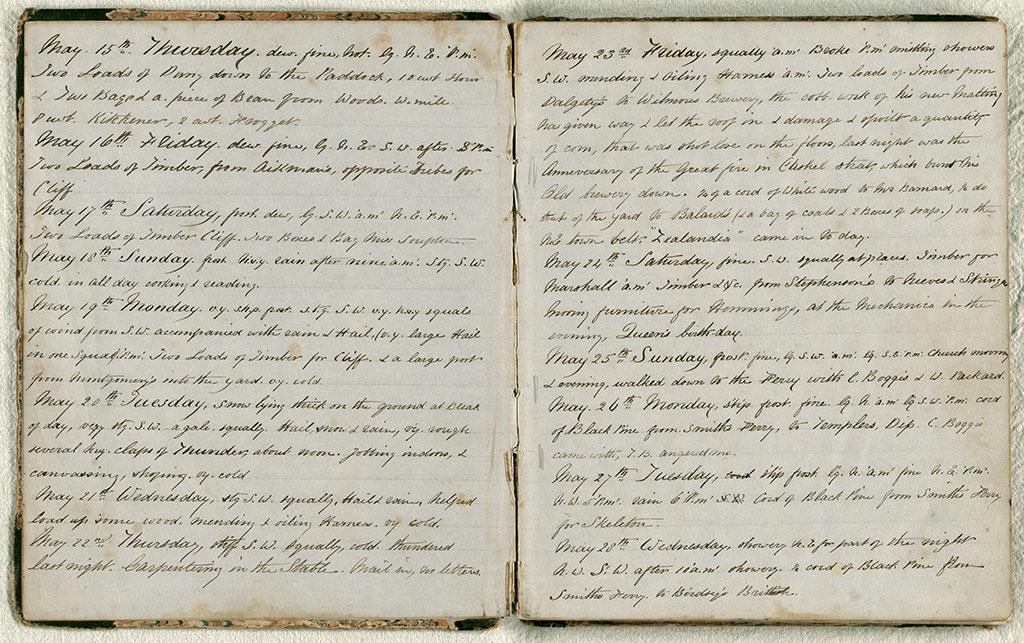 Image of Diary, May 1862 to May 1864 1862-1864