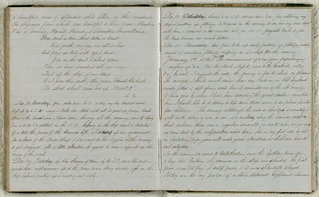 Image of Diary, May 1862 to May 1864 1862-1864