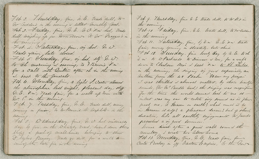 Image of Diary, May 1864 to October 1865 1864-1865