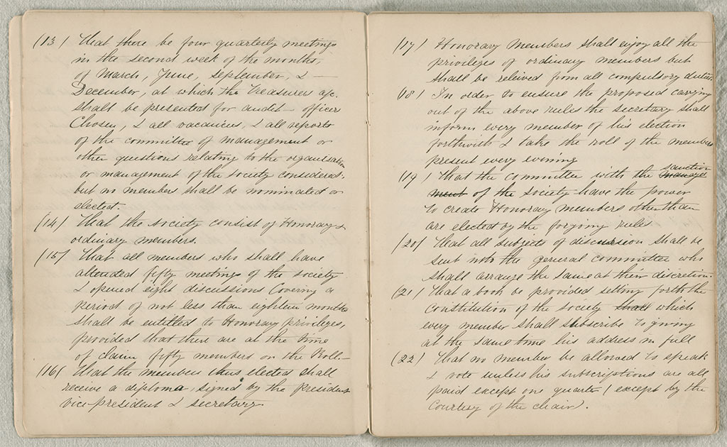 Image of Diary, October 1865 to November 1866 1865-1866