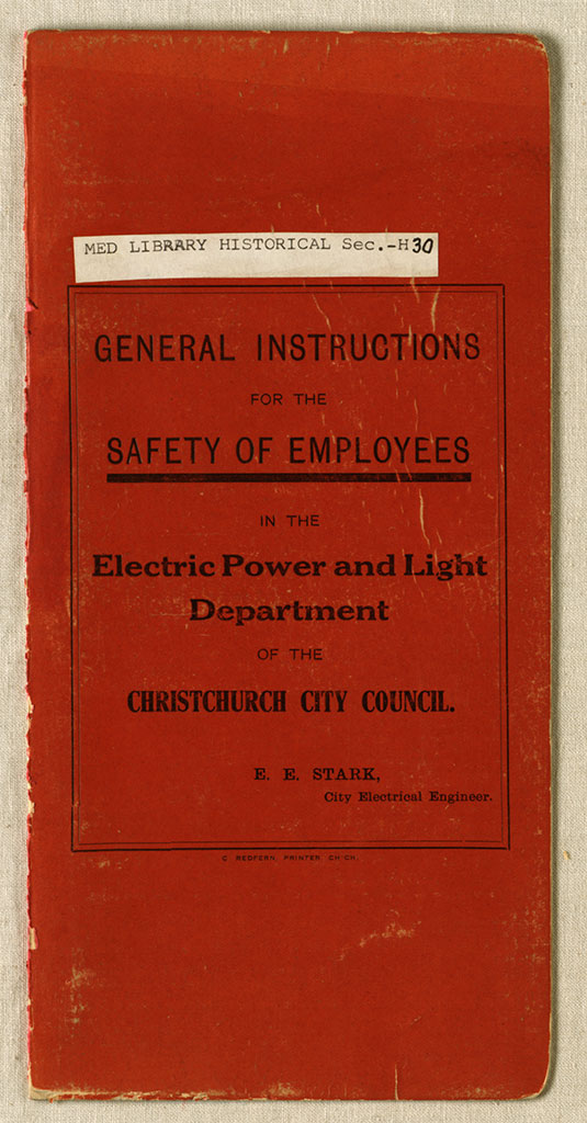 Image of General instructions for the safety of employees Unknown