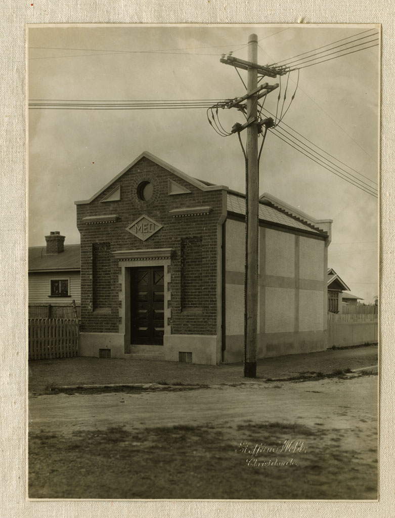 Image of Seddon Street substation, October 1929 October, 1929