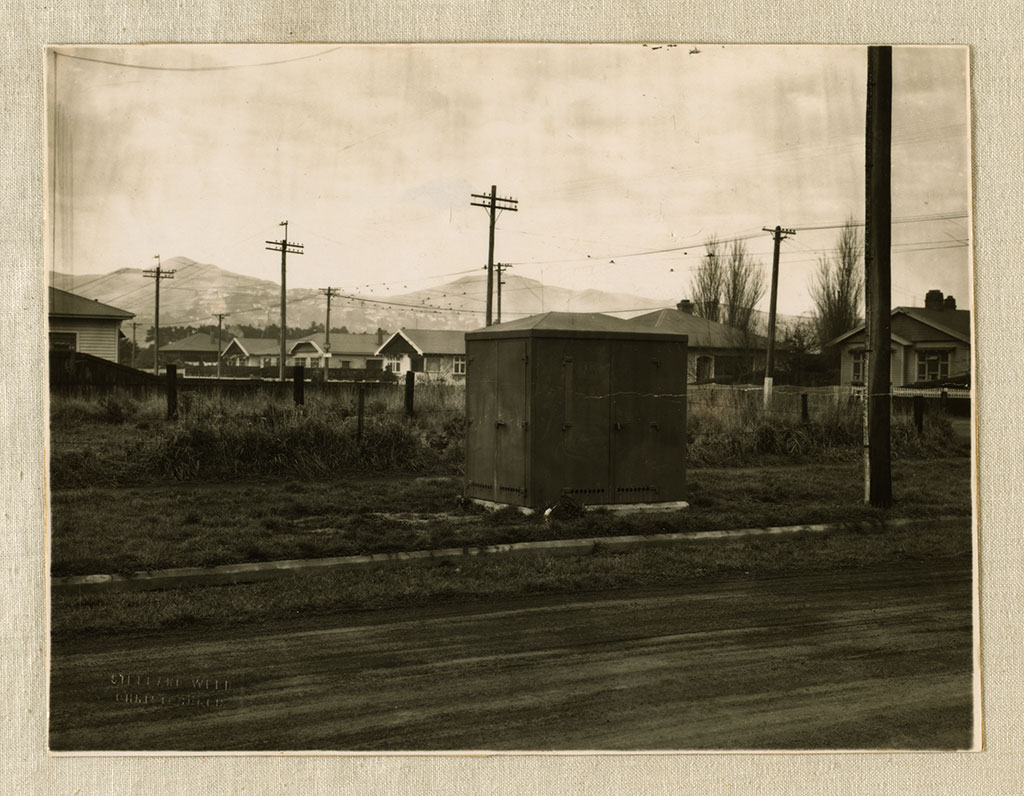 Image of Substation, Meadowville Avenue, Spreydon, 1942 13.7.42