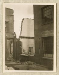 Thumbnail Image of View of demolition from tank stand
