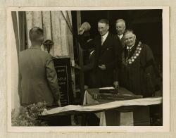 Thumbnail Image of Laying of the foundation stone, M.E.D building
