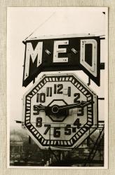 Thumbnail Image of Close view of M.E.D clock