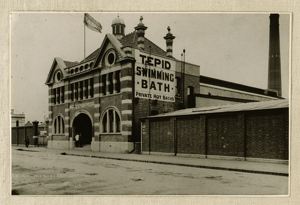 Image of Christchurch Municipal Baths, 1912 1/11/12