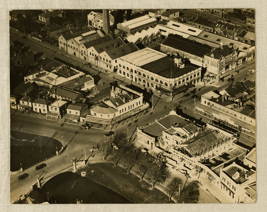 Image of Aerial photograph of central block, 1929 6 August 1929