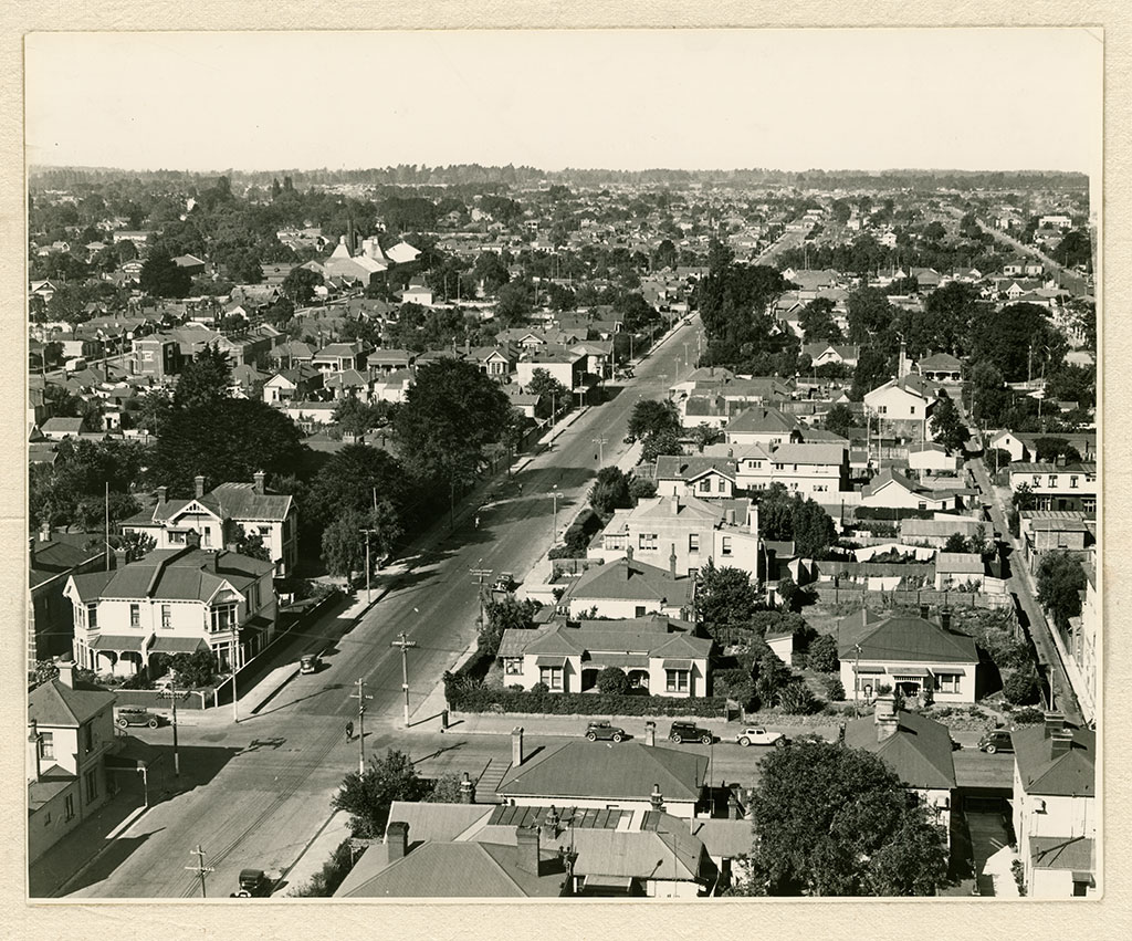 Image of View from top of destructor chimney, 1939 [1939]