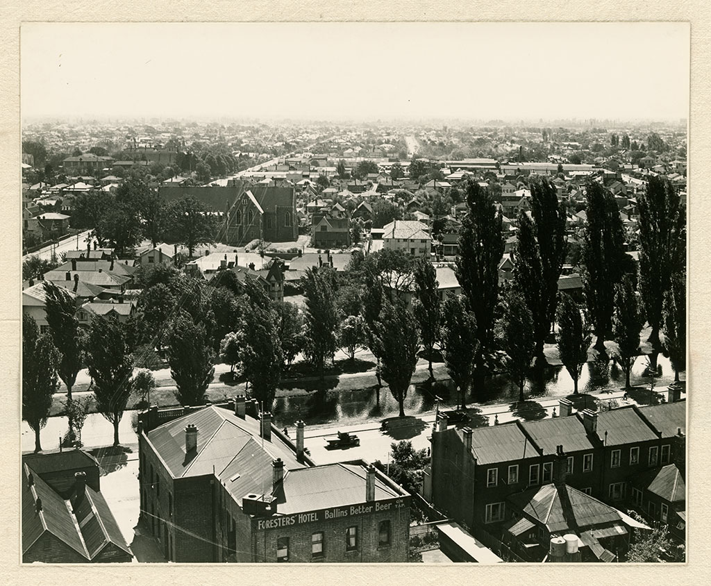 Image of View from top of destructor chimney, 1939 [1939]