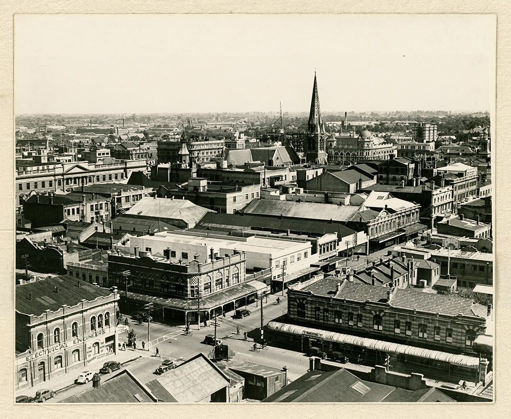 Image of View from top of destructor chimney, 1939 [1939]