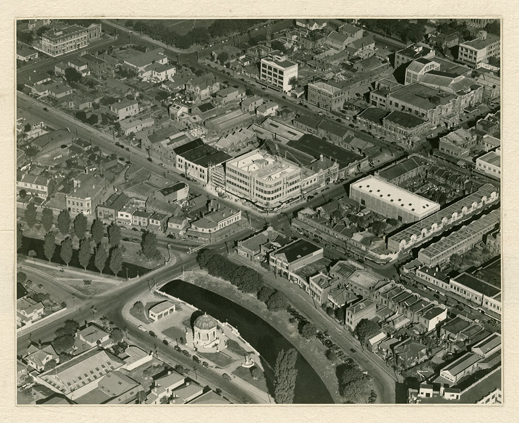 Image of Aerial view of central block, 1939 [1939]