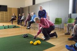 Thumbnail Image of Bowls game, Community centre, Ōrauwhata : Bishopdale Library