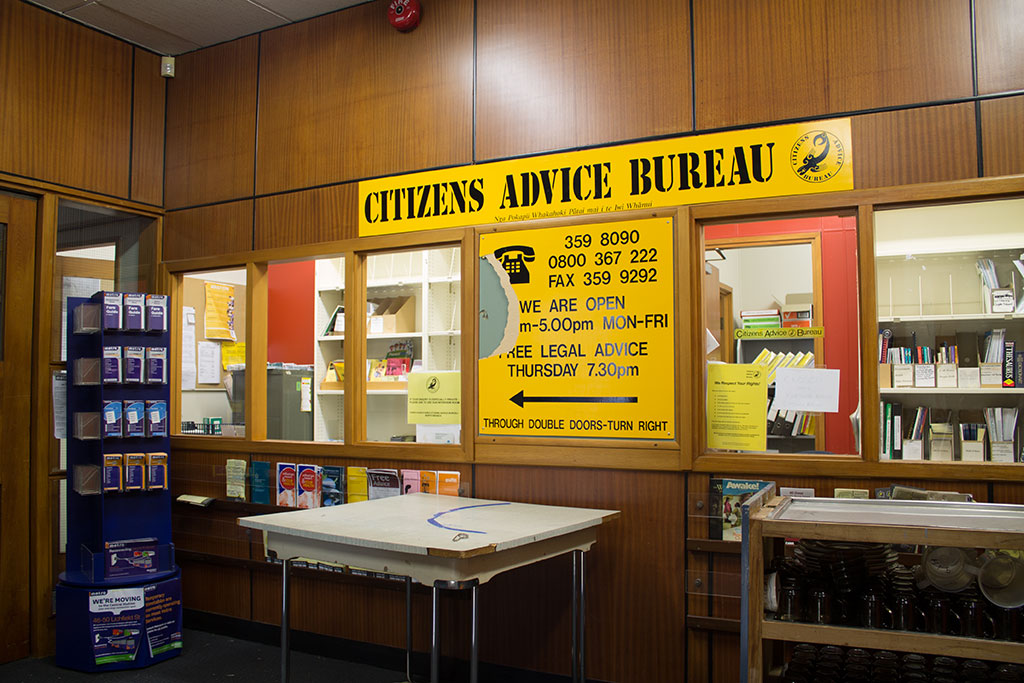 Image of Citizens Advice Bureau, old Bishopdale Library Thursday, 30 March 2017