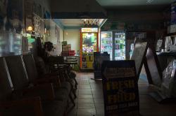 Thumbnail Image of Inside the Blue Dolphin at night