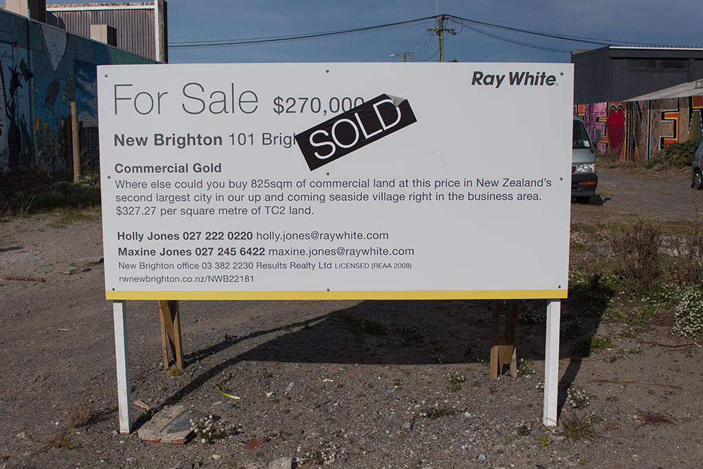 Image of Land sold in New Brighton Mall. Thursday, 28 July 2016