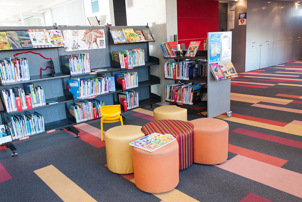 Image of Children's section, New Brighton Library. Friday, 29 July 2016