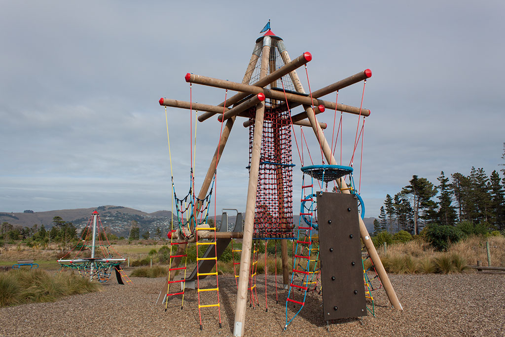 Image of Playground, South New Brighton Park. Friday, 6 May 2016