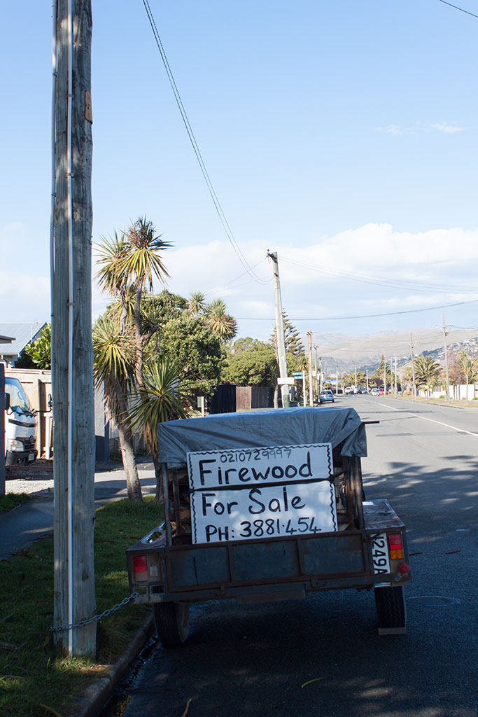 Image of Firewood for sale, Rocking Horse Road, Southshore. Friday, 15 July 2016