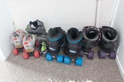 Thumbnail Image of Roller-skates by the front door