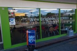 Thumbnail Image of Temporary New Brighton Library on opening day