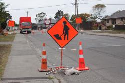 Thumbnail Image of Road works, Beach Road