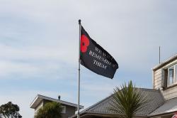 Thumbnail Image of ANZAC flag, Estuary Road