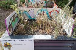 Thumbnail Image of A winning Festival of Flowers entry decays, Beatty Street, South New Brighton Park